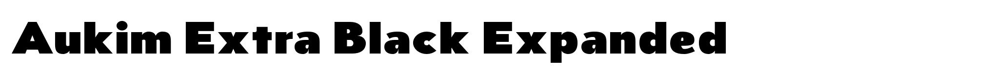 Aukim Extra Black Expanded image